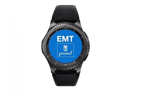 Samsung lanza la 'app' de EMT Madrid para sus 'smartwatches' Gear S3 y Gear S2