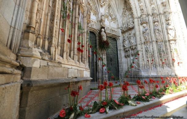 Más de 100 floristas de toda España decorarán Toledo para el Corpus y harán un "guiño" a la Capitalidad Gastronómica