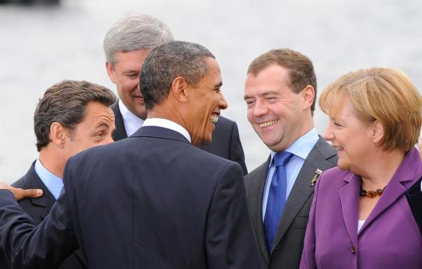 Obama participa en la cumbre del G8 reforzado por el acuerdo sobre la reforma financiera