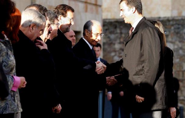 El príncipe de Asturias dice que "terminar con el terrorismo es un imperativo moral"
