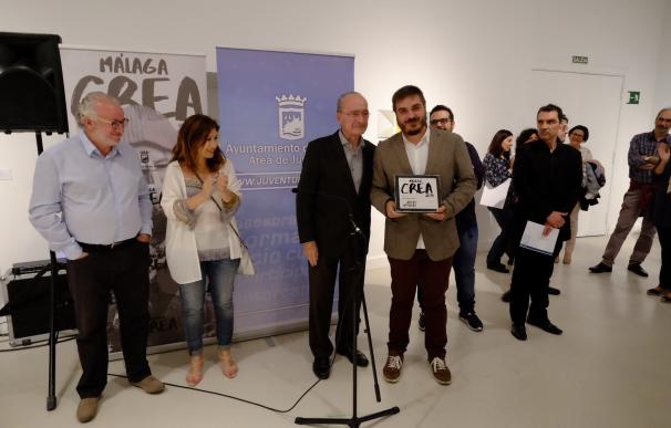 Miguel Ángel Moreno obtiene el primer premio de la muestra de artes visuales MálagaCrea