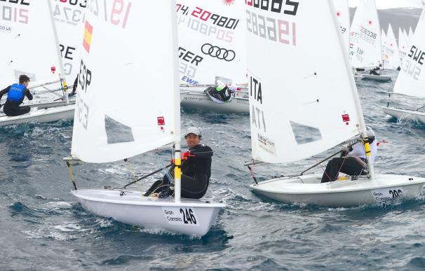 Blanco y Rodríguez buscan entrar en el Grupo Oro del Mundial Laser