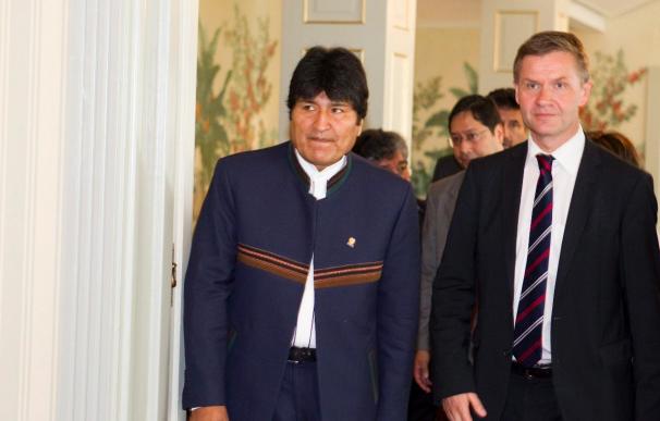 Noruega ofrece a Morales apoyo contra el cambio climático y cooperación en petróleo y gas