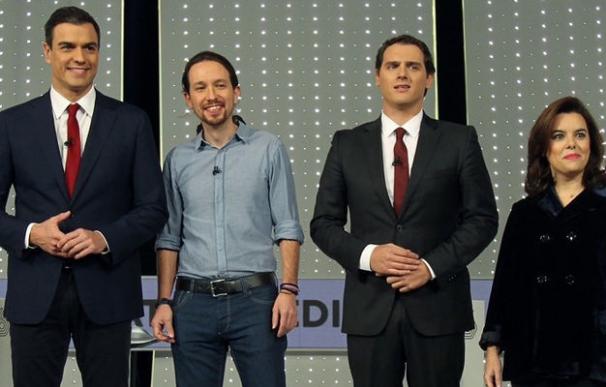 Pablo Iglesias arrasó a sus contrincantes en el debate a cuatro