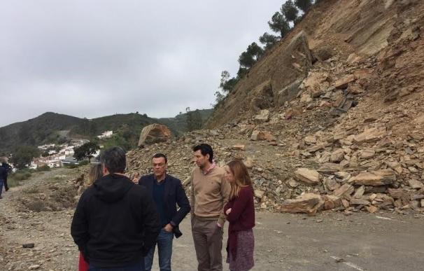 Diputación comenzará a final de abril los trabajos en la carretera que une El Granado con Pomarao