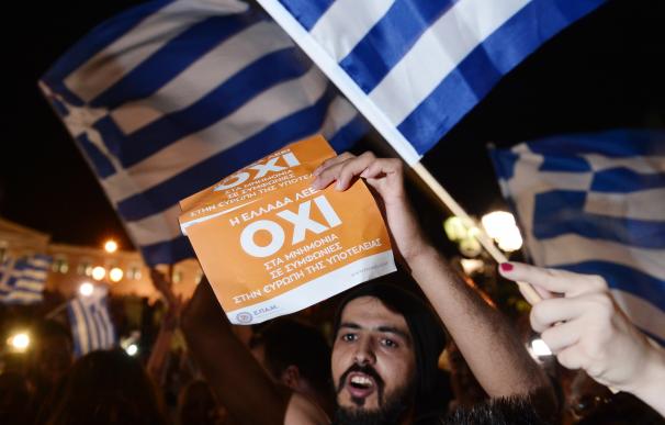 Grecia celebra la victoria del 'no' en el referéndum
