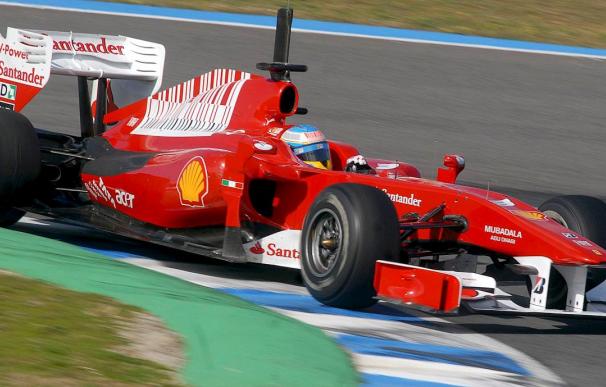 Kobayashi el más rápido en segundo día Jerez, Alonso hizo tandas largas
