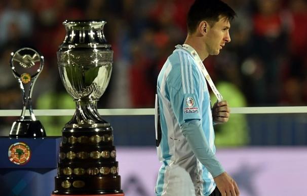 Messi se volvió a quedar a las puertas del éxito.