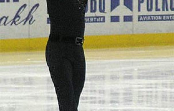 Plushenko en los campeonatos de Rusia en 2005