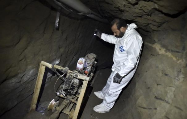 Nuevas imágenes de los túneles por los que se fugó el 'Chapo'