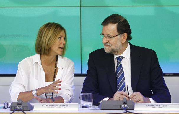 Rajoy deberá convocar antes del 13 mayo una Junta Directiva de PP para aprobar coaliciones con UPN, PAR y Foro Asturias