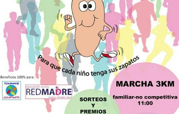 La I 'Marcha Solidaria Piecito' se celebrará el 12 de junio para que niños sin recursos tengan zapatos nuevos