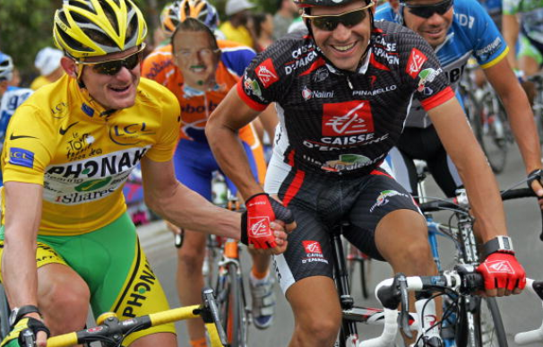 Pereiro fue segundo en el Tour de 2006 pero se vistió de amarillo tras el positivo de Landis.
