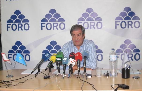 Cascos (Foro) reprocha a Sánchez (PSOE) y Rivera (C's) su daño a Asturias al "bloquear un gobierno de coalición"