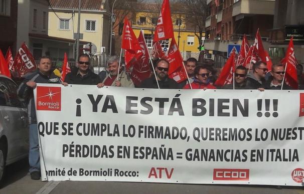Este jueves arranca la huelga que los trabajadores de Bormioli Rocco, en Azuqueca, harán durante nueve días