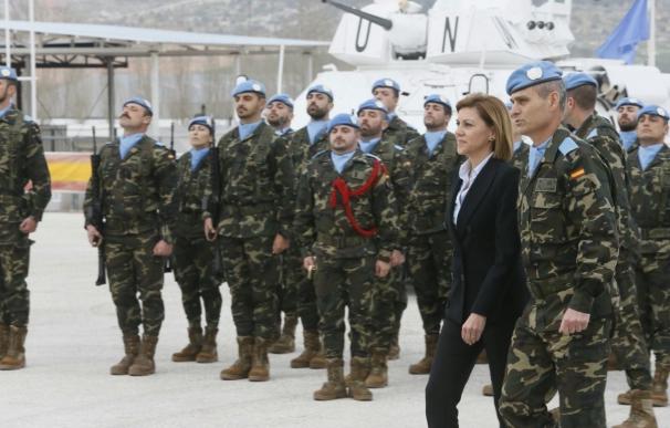 Cospedal traslada el apoyo de España al Gobierno de Líbano con la crisis de refugiados sirios