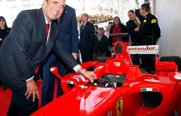 Botín cree que "la cosa pinta colosal" para Ferrari y Fernando Alonso