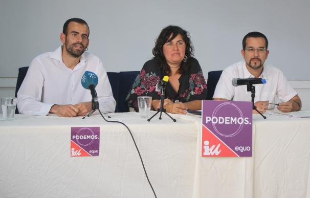 Unidos Podemos presenta su lista de "confluencia" como única opción para "cambiar de arriba a abajo"