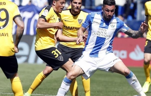 (Crónica) Leganés y Málaga empatan y pierden la oportunidad de distanciarse del descenso