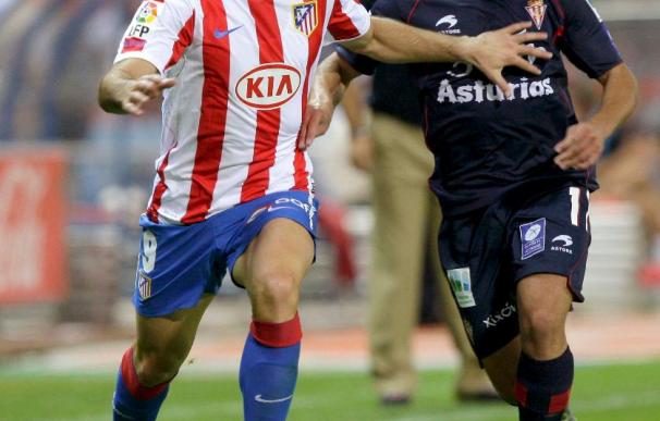4-0. El Atlético golea al Sporting, se coloca líder y sigue de fiesta
