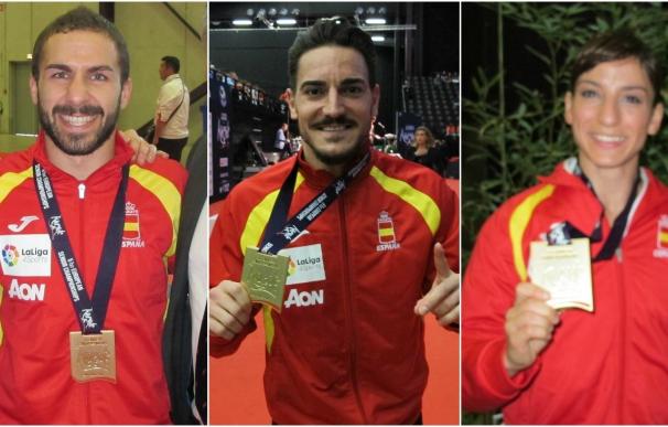 Tres oros ratifican el éxito español en el Europeo de Montpellier
