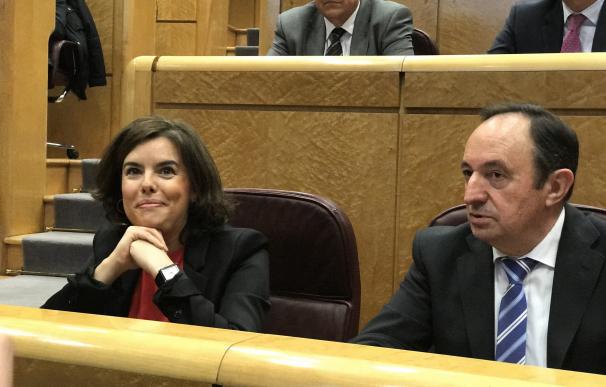 Santamaría responde a Pérez de los Cobos: "Indudablemente, el TC es un elemento para la resolución de conflictos"