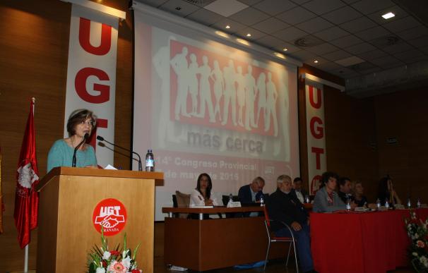 El XIV Congreso de UGT Granada respalda con un 85,2% de apoyos el informe de gestión de Manuela Martínez