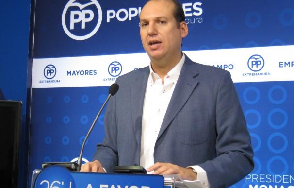 Carrón (PP) insta al consejero de Economía a explicar si la propietaria de Aguablanca tiene interés en su explotación