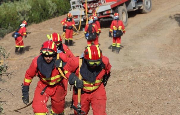 La UME se prepara en Cerro Muriano (Córdoba) para la campaña de lucha contra incendios forestales