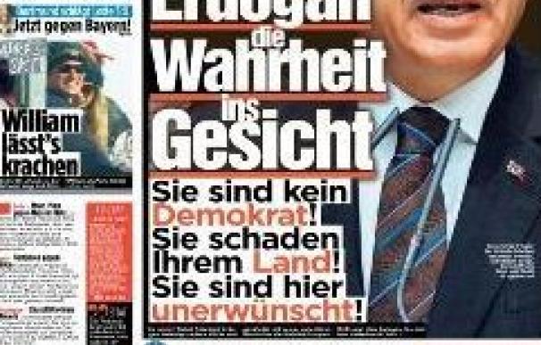 Bild, el diario más vendido de Europa, desafía en portada a Erdogan