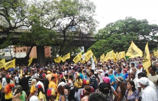 La MUD alerta sobre la presencia de "infiltrados" en las manifestaciones opositoras