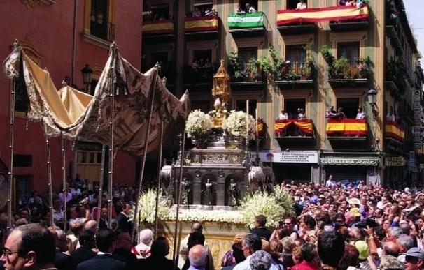 Granada celebra este jueves la procesión del Corpus, ceremonial mitad pagano, mitad religioso