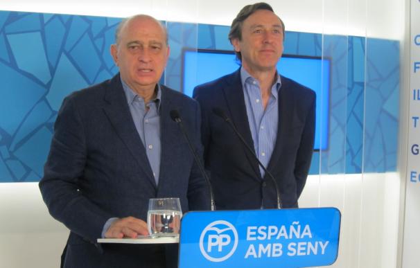 Fernández Díaz vincula los incidentes en Gràcia a "gobernar apoyado en extremistas"