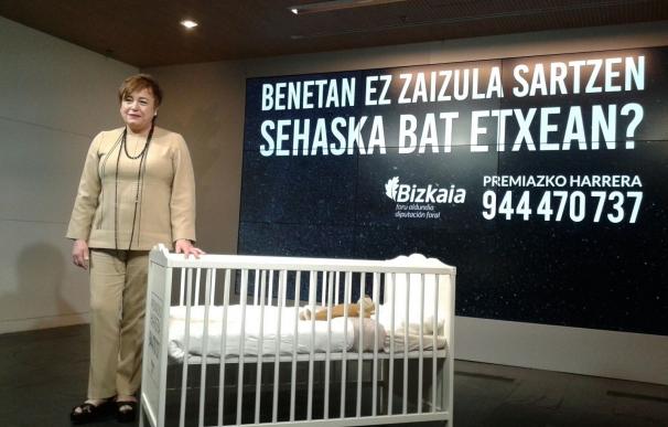Bizkaia necesita 10 familias de acogida "urgente" para niños de menos de 3 años y otras 25 para menores de 3 a 13 años