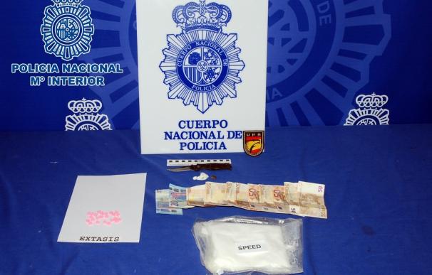 Dos detenidos y droga incautada por valor 25.000 euros, en una operación policial en Carnavales en Logroño