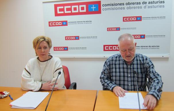 CCOO destaca que la brecha salarial en Asturias alcanza los 6.099 euros