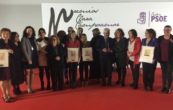 PSOE premia el feminismo que "nos hace más iguales" y pide "una lucha sin cuartel" contra la violencia de género