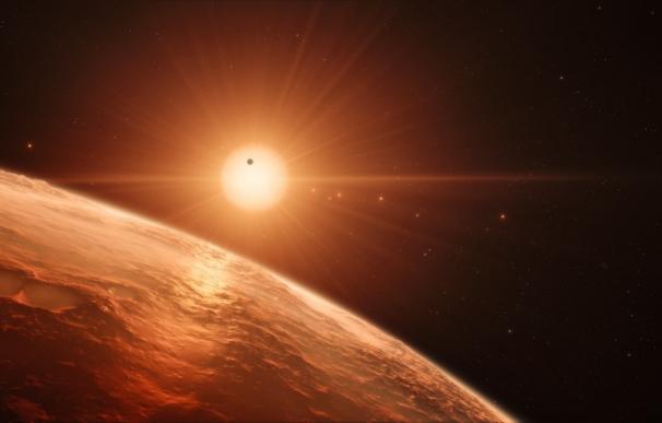 Una investigación abre la puerta a que solo uno de los siete planetas de Trappist-1 pueda albergar vida