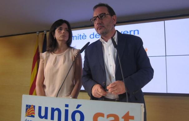 Espadaler (UDC) acusa a Mas y Junqueras de "populismo" por contemplar una lista sin políticos