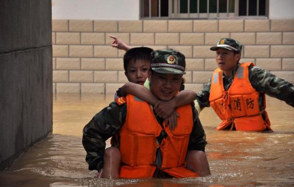 Las inundaciones dejan 356 muertos en China, el doble de la media anual en la última década