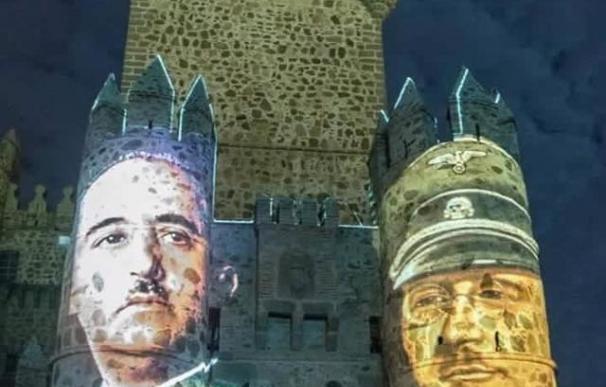 IU denuncia ante la Comisión Europea la proyección de imágenes de Franco en un espectáculo de luz y sonido en Guadamur
