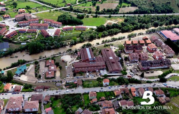 Reparar las carreteras estatales inundadas en Asturias costará 14 millones