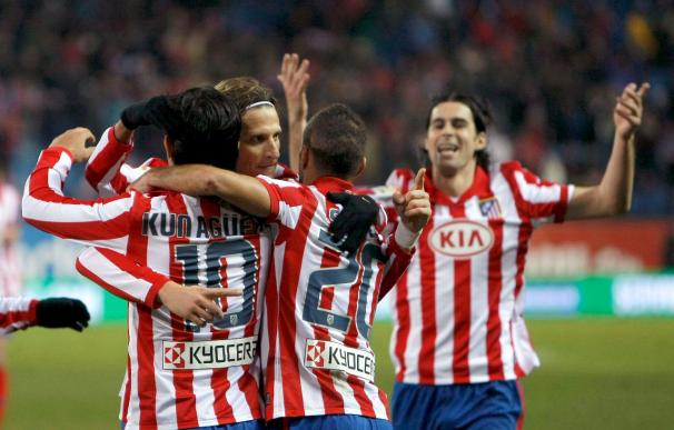 4-0. El Atlético toma rumbo a la final tras vencer al Racing de Santander