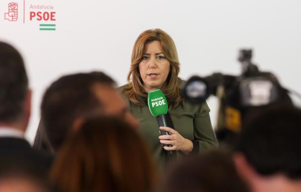 Susana Díaz comunicará este viernes a la Ejecutiva Regional del PSOE-A su decisión de presentarse a las primarias