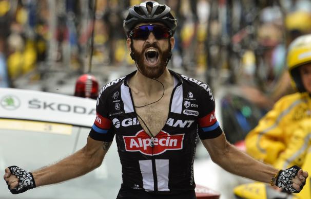 Geschke triunfa en Pra Loup y Contador se aleja del podio tras una caída