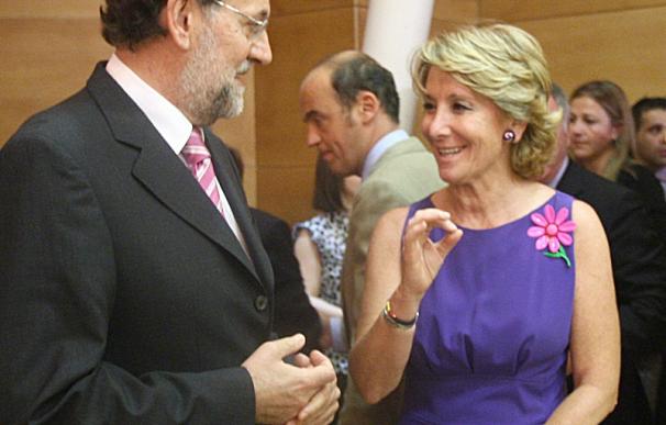 Rajoy recibe este martes en Moncloa a la presidenta de la Comunidad de Madrid