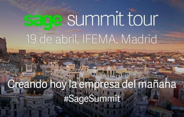 Sage Summit Tour reunirá a más de 2.000 empresarios que abordarán la transformación digital de la empresa