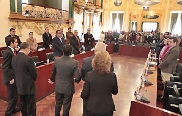 La Diputación de Badajoz guarda un minuto de silencio en memoria de las víctimas del atentado de Londres