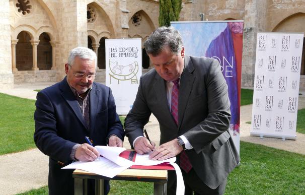 Ribera del Duero colaborará en el desarrollo de las tres próximas ediciones de Las Edades del Hombre
