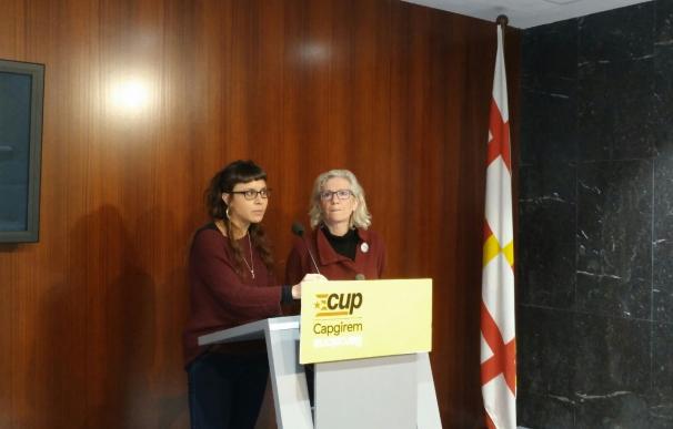 CUP de Barcelona defiende que el escrache de Arran a la sede del PP no es violencia